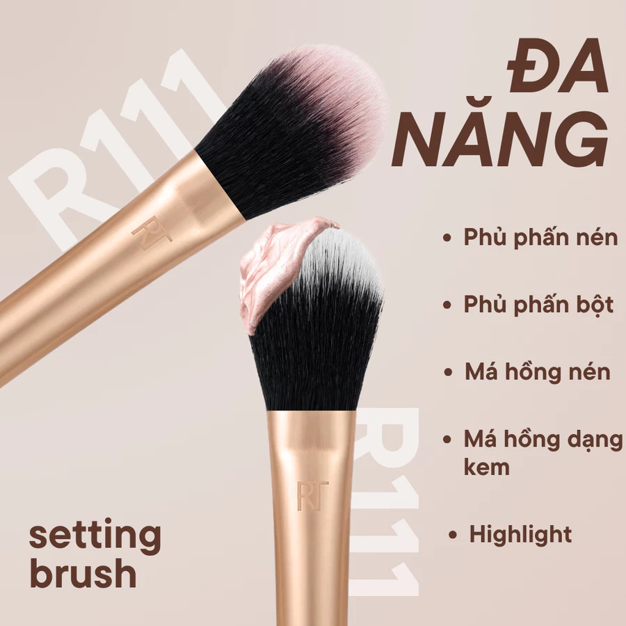 Cọ Phủ Phấn Cố Định RT Real Techniques Setting Brush R111